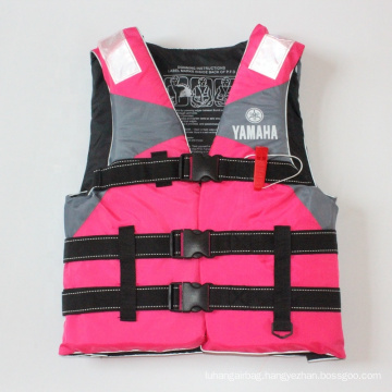 OEM orange color pfd foam life vest jacket for wakeboard